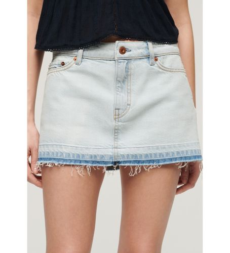 Til kvinder. W7210317A Mininederdel i denim (28), Casual, Bomuld - Superdry - Modalova