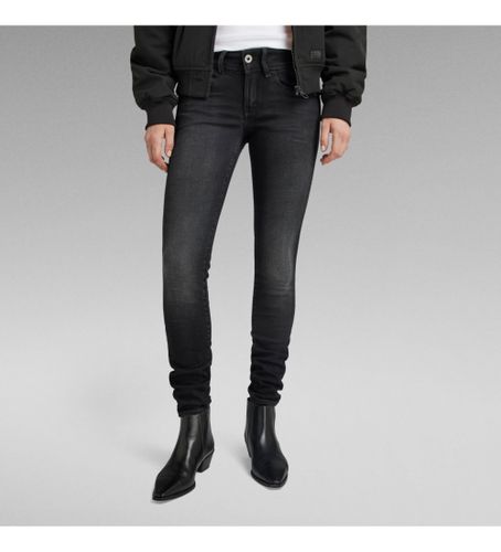 Til kvinder. D06746-C620-C239 Jeans Lynn Mid Skinny (24/32), Casual, Bomuld, Denim - G-Star - Modalova