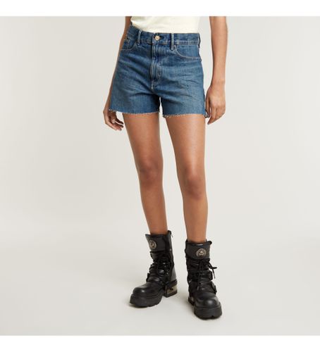 Til kvinder. D24383-D499-G312 Kort høj split (23), Casual, Bomuld, Denim, Bæredygtig - G-Star - Modalova