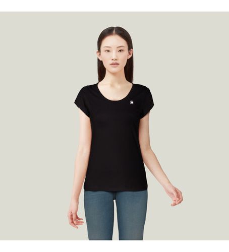 Til kvinder. D25482-C627-6484 Top Slim (XS), Casual, Bomuld, Korte ærmer - G-Star - Modalova