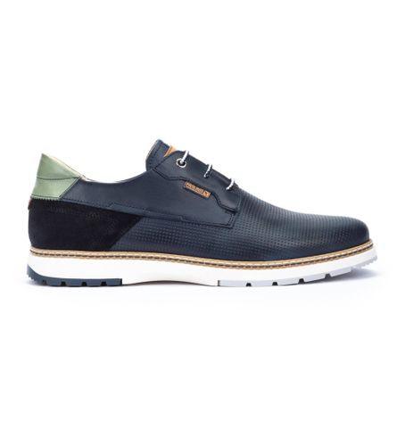 Til mænd. M8A-4222C1 Olivera lædersko navy (39), Fast, Blonder, Casual - Pikolinos - Modalova
