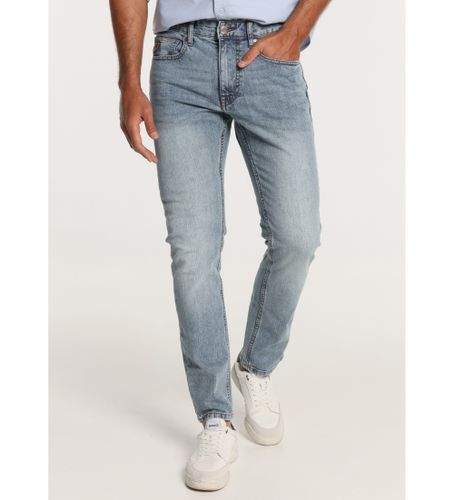 Til mænd. 101553118 Slim Jeans - Medium vasket medium talje | Størrelse i tommer (36), Casual, Bomuld, Denim - Lois Jeans - Modalova