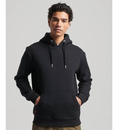 Til mænd. M2013110A Sweatshirt med hætte og logo Essential (S), Casual, Bomuld, Lange ærmer, Bæredygtig - Superdry - Modalova