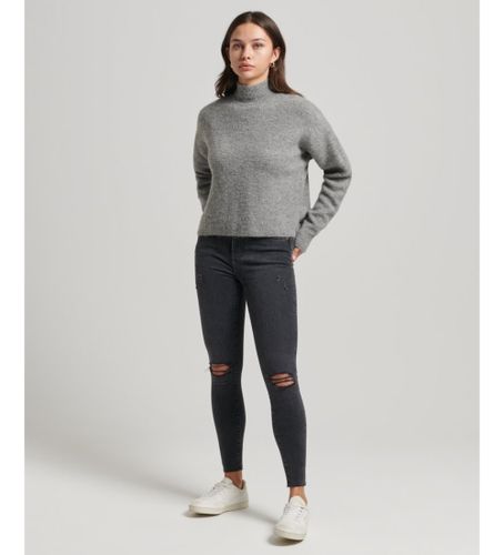 Til kvinder. W6110419A Essential vintage trøje med rund hals (M), Casual, Akryl - Superdry - Modalova