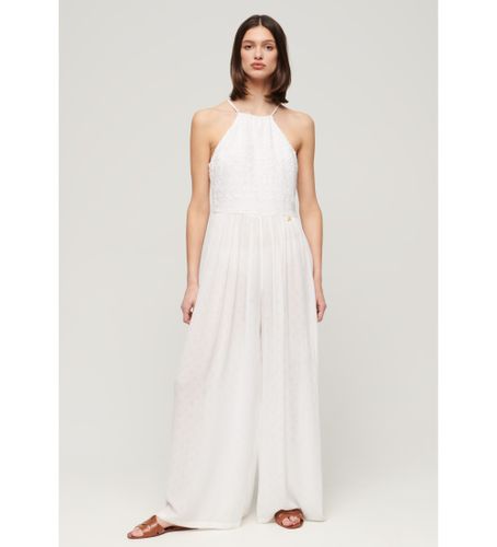 Til kvinder. W8011439A jumpsuit med broderi (XS), Casual, Viscose, Uden ærmer/stropper - Superdry - Modalova