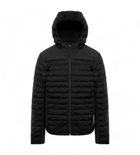 Til mænd. 1883-2XQ Quiltet windbreaker-jakke med hætte, (52), Casual, Polyester - Colmar - Modalova