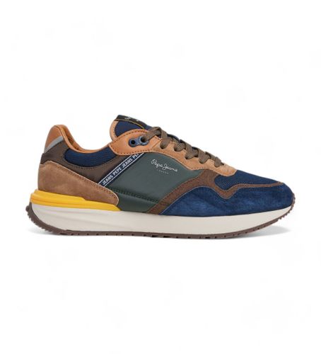 Til mænd. PMS60027 Buster Pro lædersko navy (41), Fast, Blonder, Casual - Pepe Jeans - Modalova