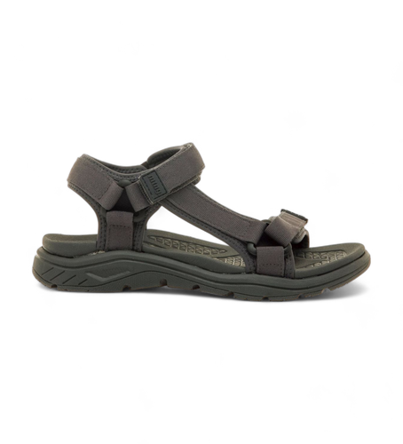 Til kvinder. 60804 Sandaler Tornado mørkegrå (36), 1-3 cm, Velcro, Casual - Mustang - Modalova