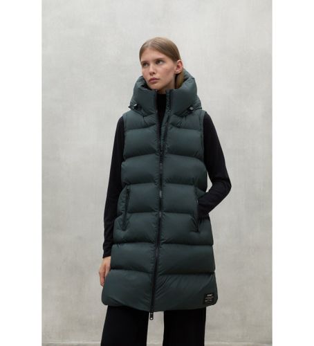 Til kvinder. MCWGAVEMANLI0987W24-506 Manlie-vest mørkegrøn (M), Casual, Genanvendt polister, Bæredygtig - ECOALF - Modalova
