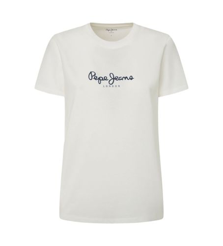 Til kvinder. PL505951 T-shirt Fiore (XS), Casual, Bomuld, Korte ærmer - Pepe Jeans - Modalova