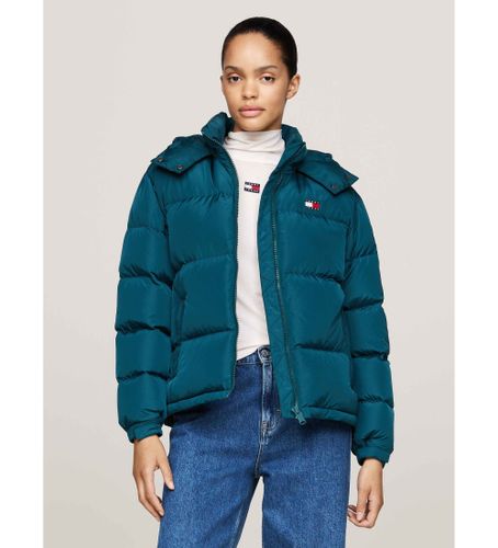 Til kvinder. DW0DW18610 Alaska vandafvisende quiltet jakke (M), Casual, Polyester - Tommy Jeans - Modalova