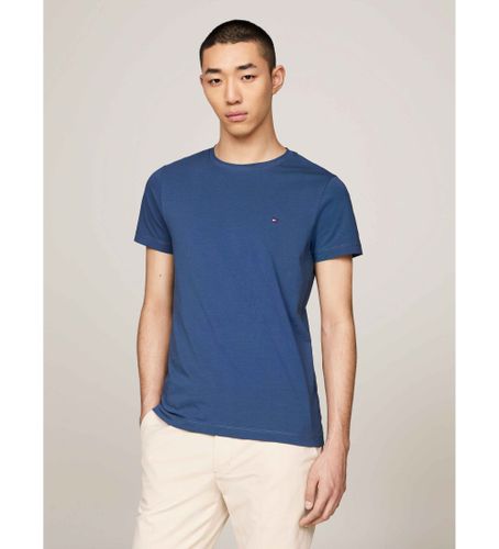 Til mænd. MW0MW10800 Stretc T-shirt (S), Casual, Økologisk bomuld, Bæredygtig - Tommy Hilfiger - Modalova