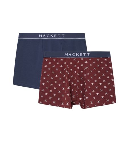 Til mænd. HMU10693 Pakke 2 Boxershorts Icon Tk , navy (S), Afslappet, Bomuld, Blå - Hackett London - Modalova