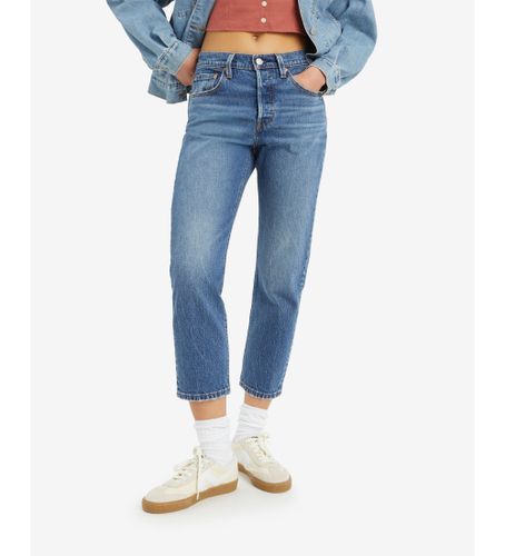 Til kvinder. 36200-0335 Jeans 501 Original Cropped (24/28), Casual, Bomuld, Denim - Levi's - Modalova
