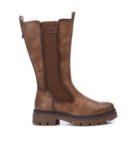 Til kvinder. 17198102-TAUPE Støvler 171981 (38), 3-5 cm, Lynlås, Casual - Refresh - Modalova