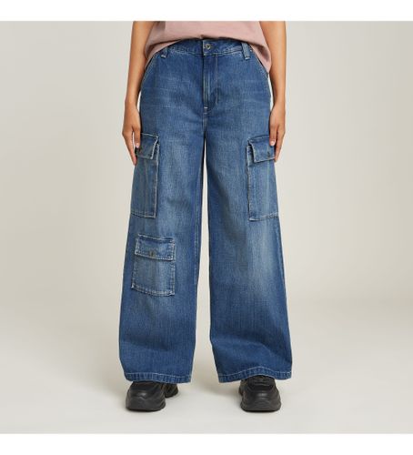 Til kvinder. D23950-C966-C945 Cargo-bukser Mega (24), Casual, Bomuld, Denim, Bæredygtig - G-Star - Modalova