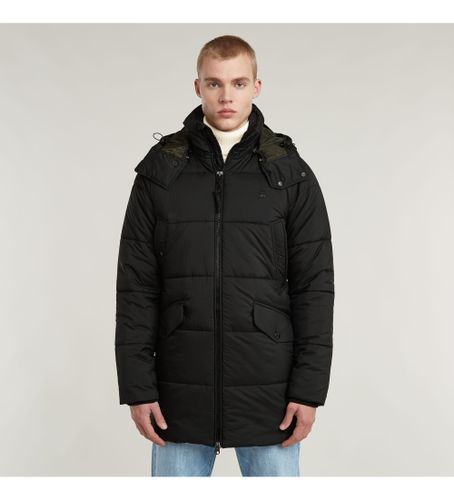 Til mænd. D25943-D199-6484 G-Whistler Parka med polstret hætte, (S), Casual, Genanvendt polister, Bæredygtig - G-Star - Modalova