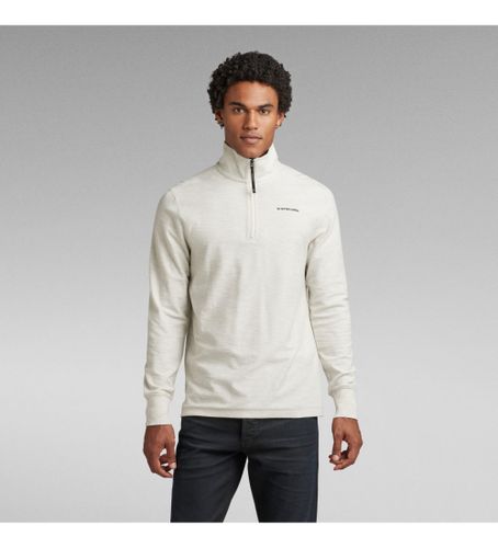 Til mænd. D20383-C887-6030 Sweatshirt Astro Tweeter off-white (M), , Casual, Bomuld, Lange ærmer - G-Star - Modalova