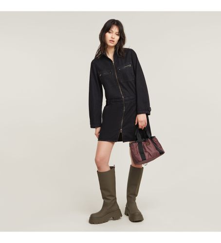 Til kvinder. D25363-D540-G865 Mekanikerkjole (XXS), Casual, Bomuld, Denim, Lange ærmer - G-Star - Modalova