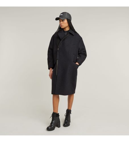 Til kvinder. D26408-D445-992 Zip Cocoon Coat (S), Casual, Bæredygtig, Genbrugsuld - G-Star - Modalova