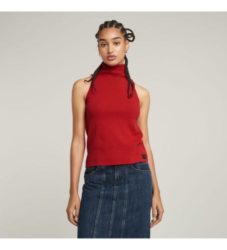 Til kvinder. D26410-D487-1828 NY RAW Slim Fit Strik Top (XS), , Casual, Uden ærmer/stropper, Økologisk bomuld, Bæredygtig - G-Star - Modalova