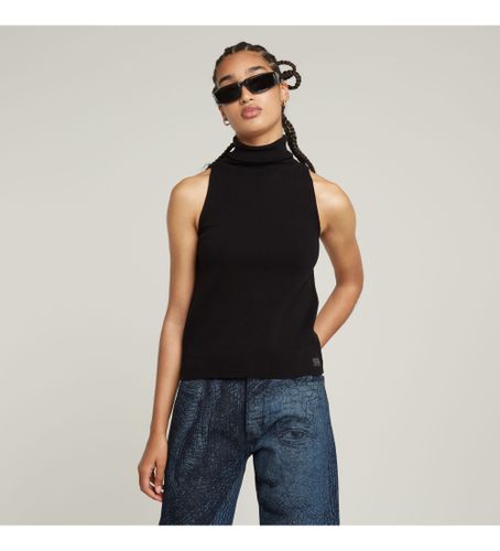 Til kvinder. D26410-D487-6484 NY RAW tætstrikket top (XS), Casual, Uden ærmer/stropper, Økologisk bomuld, Bæredygtig - G-Star - Modalova