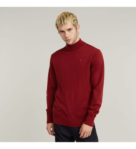 Til mænd. D25175-D847-5298 Premium core mock knit jumper (S), Casual, Bomuld - G-Star - Modalova