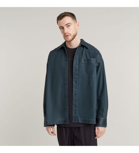 Til mænd. D23007-D300-G837 Skjorte Boxy Fit navy (XS), Casual, Bomuld, Lange ærmer - G-Star - Modalova