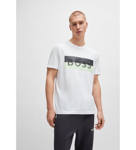 Til mænd. 50512998 Lige T-shirt (L), Casual, Bomuld, Korte ærmer - BOSS - Modalova