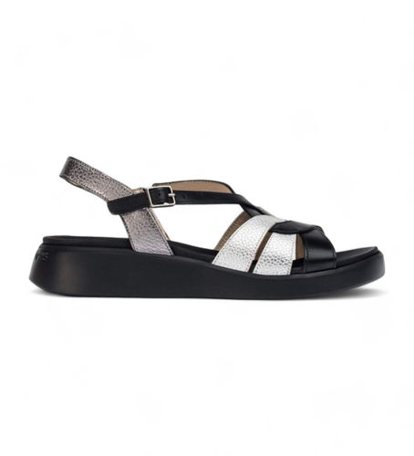 Til kvinder. C-6530_5439_11522 Sandaler i læder Paterna (35), 1-3 cm, Spænder, Casual - Wonders - Modalova