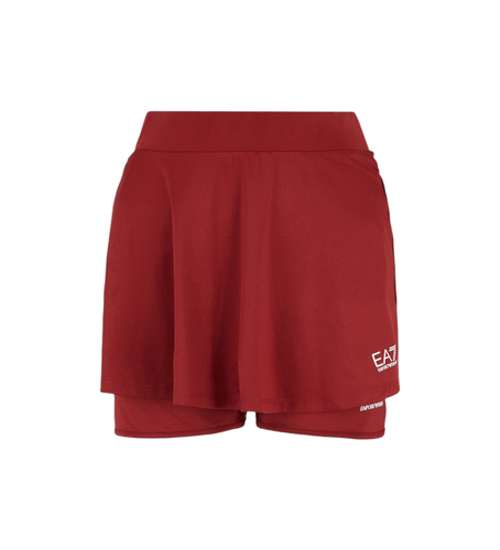 Til kvinder. 7W000316_AF12509 Kort Ventus7 rødbrun (XS), Sport, Polyester, Sne - EA7 - Modalova