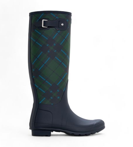 Til kvinder. FRW0001242 Støvler Original Tall Tartan Printed (35/36), 1-3 cm, Ingen, Casual - Hunter - Modalova