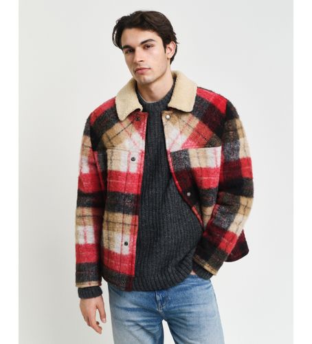 Til mænd. 7006460 Sherpa-jakke (L), Casual, Polyester - Gant - Modalova
