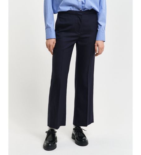Til kvinder. 4150326 Kjolebukser Lange shorts Navy (34), Casual, Bomuld - Gant - Modalova