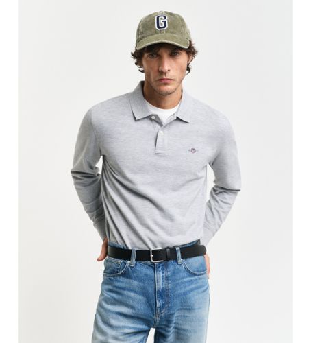 Til mænd. 2230 Polo Shield Pique (4XL), Casual, Bomuld, Lange ærmer - Gant - Modalova