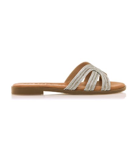 Til kvinder. 54500 Casual Maria sølvfarvede sandaler (36), , 1-3 cm, Ingen - MTNG - Modalova