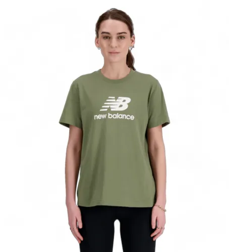 Til kvinder. WT41502 Sport Essentials T-shirt (XS), Casual, Bomuld, Korte ærmer - New Balance - Modalova
