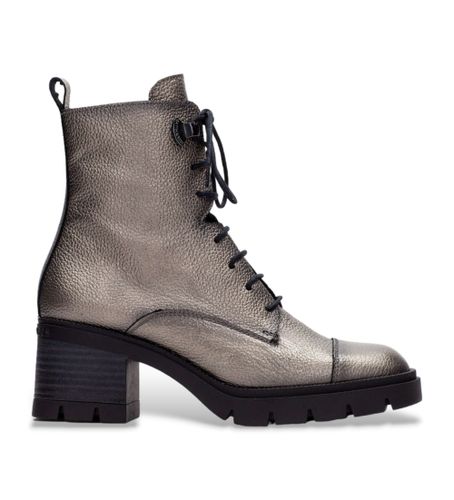 Til kvinder. HI243605 Bolmet sølvfarvede læderspænder (37), , 3-5 cm, Blonder, Casual - Hispanitas - Modalova