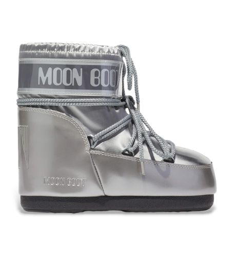 Til kvinder. 80D1409350 Silver Icon Low Glance-støvler (36/38), , Fast, Ingen, Casual, Sne - Moon Boot - Modalova