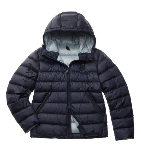 Til mænd. 24WBLUC03023 Acton quiltet jakke med hætte, (XXL), Casual, Nylon - Blauer - Modalova
