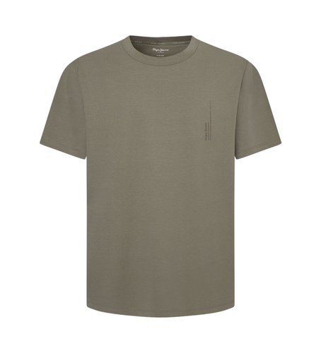 Til mænd. PM509646 Astone T-shirt (S), Casual, Korte ærmer, Økologisk bomuld, Bæredygtig - Pepe Jeans - Modalova