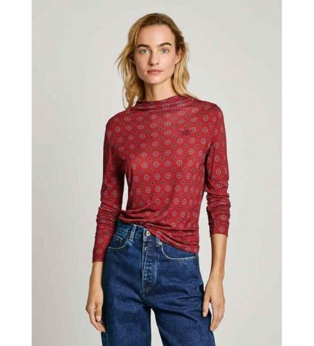 Til kvinder. PL505972 Elicia T-shirt (XS), Casual, Viscose, Lange ærmer - Pepe Jeans - Modalova