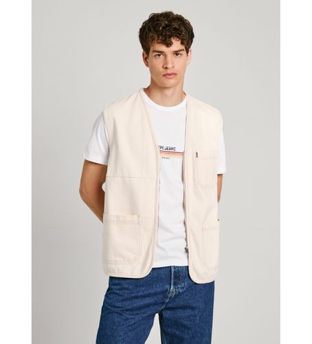 Til mænd. PM402999 Vesten Elm Utilty (XS), Casual, Bomuld, Bæredygtig - Pepe Jeans - Modalova