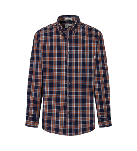 Til mænd. PM308556 Morgan-skjorte (S), Casual, Bomuld, Lange ærmer - Pepe Jeans - Modalova