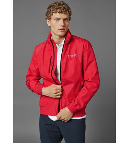 Til mænd. RM400006 Quiltet windbreaker-jakke (S), Casual, Polyester - Red Bull Racing x Pepe Jeans - Modalova