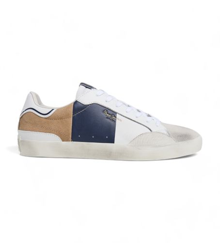 Til mænd. PMS31050 Lane Main lædersko (40), Fast, Ruskind, Blonder, Casual - Pepe Jeans - Modalova
