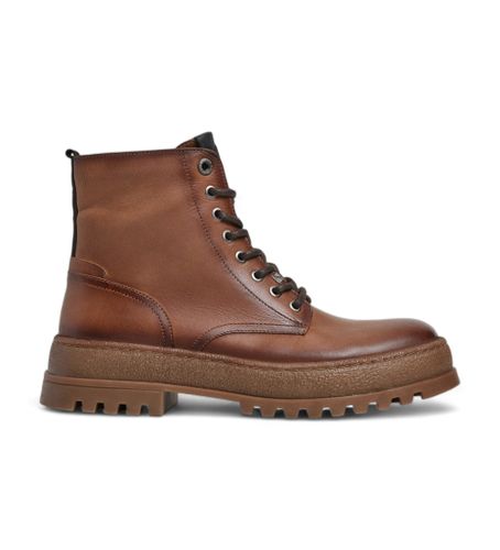 Til mænd. PMS50258 Brune Lincoln Top ankelstøvler i (40), Fast, Blonder, Lynlås, Casual - Pepe Jeans - Modalova