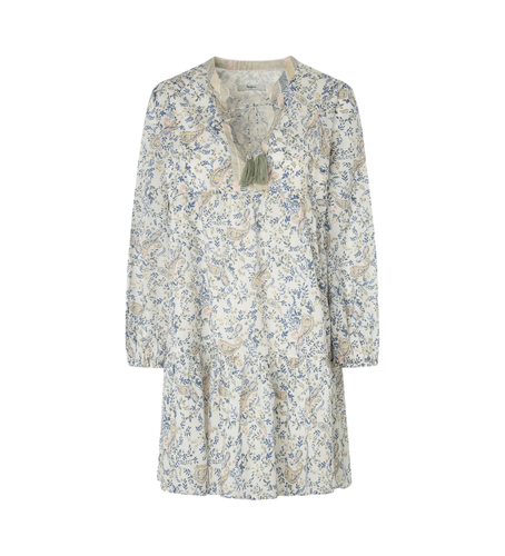 Til kvinder. PL953563 Maisie-kjole ecru (XS), Casual, Bomuld - Pepe Jeans - Modalova