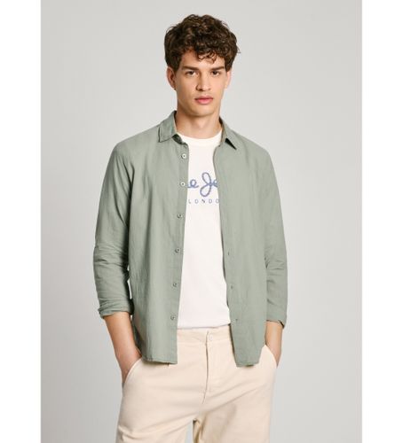 Til mænd. PM308566 Marcel skjorte (S), Casual, Bomuld, Lange ærmer - Pepe Jeans - Modalova