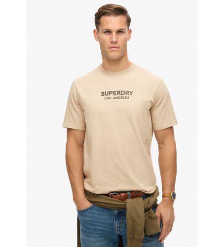 Til mænd. M1012035A Luxury Sport løs t-shirt (XXL), Casual, Bomuld, Korte ærmer - Superdry - Modalova